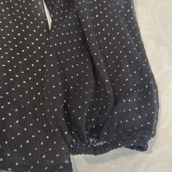 NWOT Sanctuary sheer Blouse. Ladies Small - Picture 6 of 13